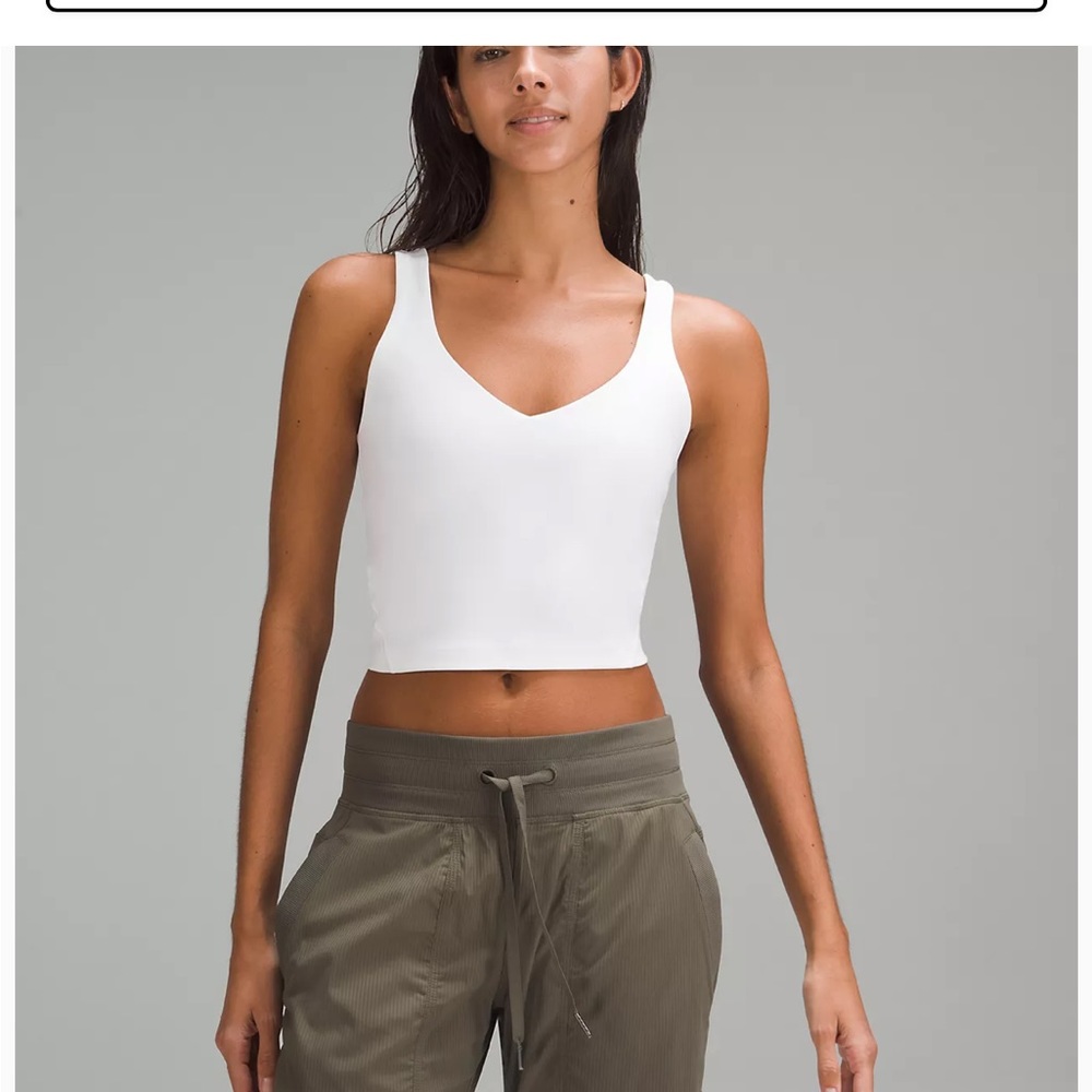 Lululemon align tank white size 6